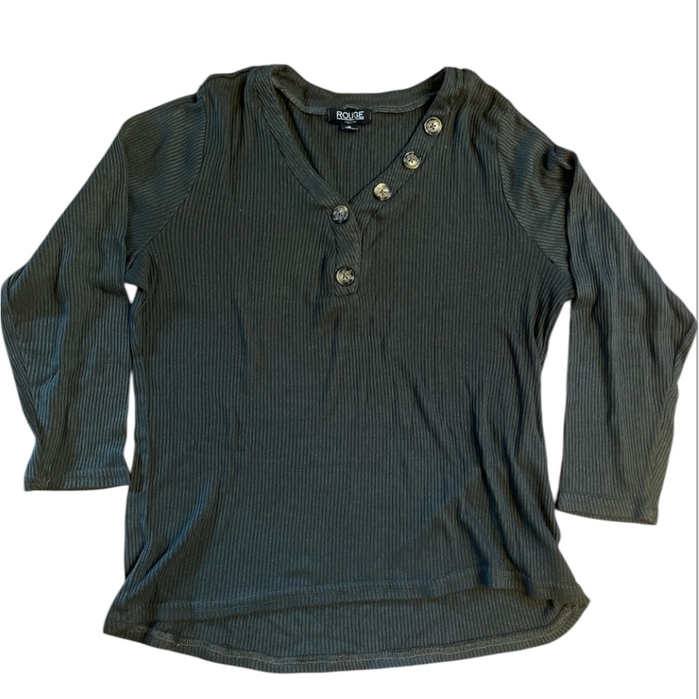 Rouge thermal half button top
